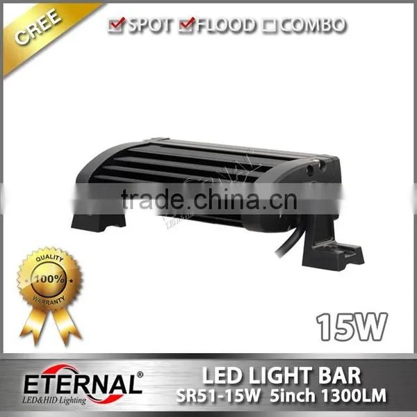 5in 15W Mini Led Light Bar Marine Boat Yatch Motorsports Steamership Liner Led Work Light photo-2