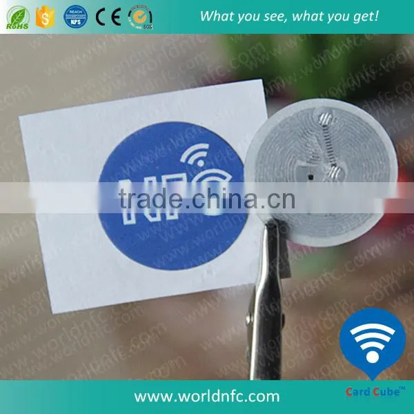 Ultralight Circle NFC Tags Label Sticker 13.56MHz for NFC Function Mobile Phone Andriod photo-5