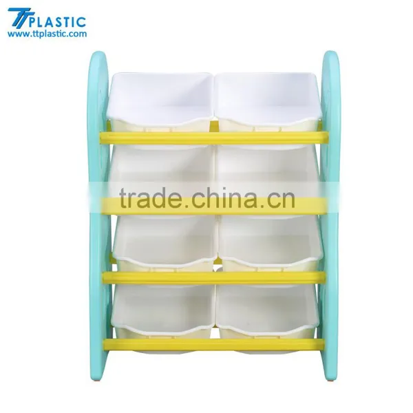 Cute Children's the Plastic Bookshelf/ Storage Rack Shelf photo-2