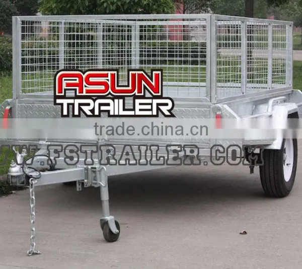 Fully Welded Cage Trailer 2017 (8x5'/Tilting/ADR) photo-4