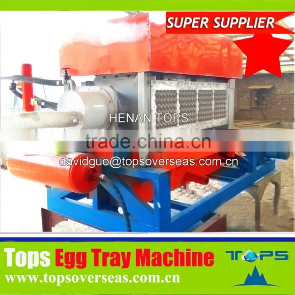 Paper Pulp Egg Tray Making Tray Making Forming Moulding Machine photo-6