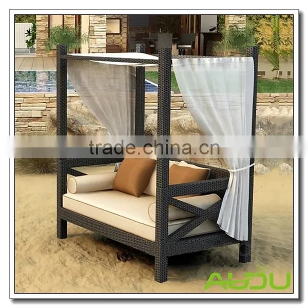 Audu Rattan Wicker Aluminium Outdoor Furniture Bed photo-3