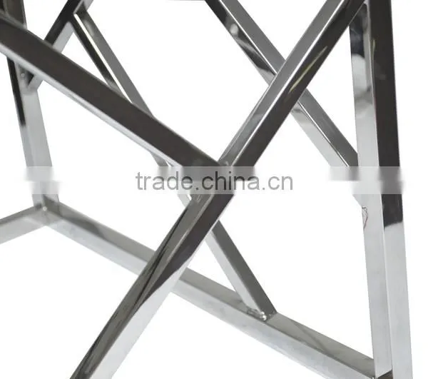 Custom-made Simple Design Metal Frame Coffee Table photo-3