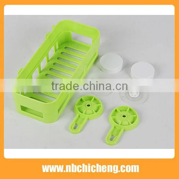Plastic Bath Storage Rack Wall Jewelry Holder Toiletries Storage Rack photo-3