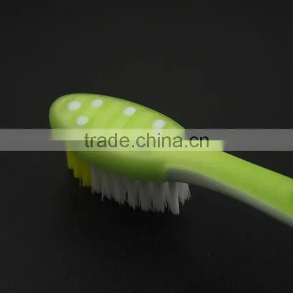 Top Quality Nylon Bristles for Adult Anti Bacterial Double Color Lovely Kids Toothbrushes photo-5