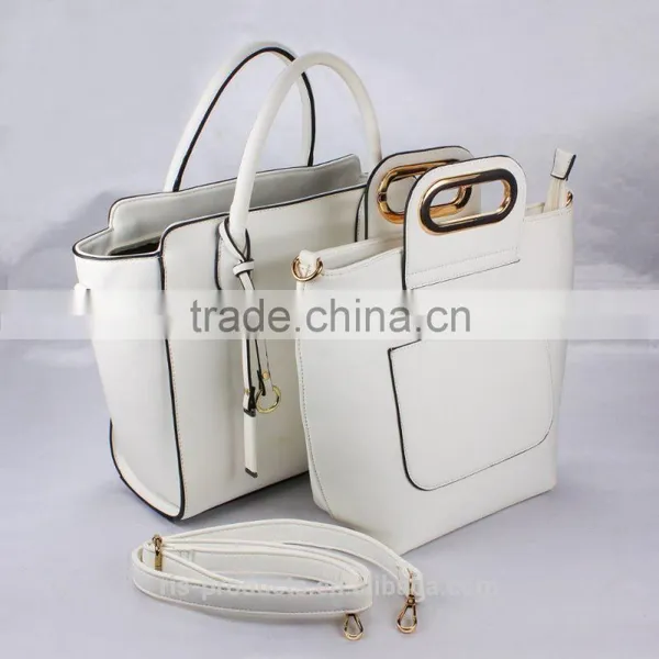 Oliviabyky Most Popular High Quality PU Handbag 2 in 1 Bag