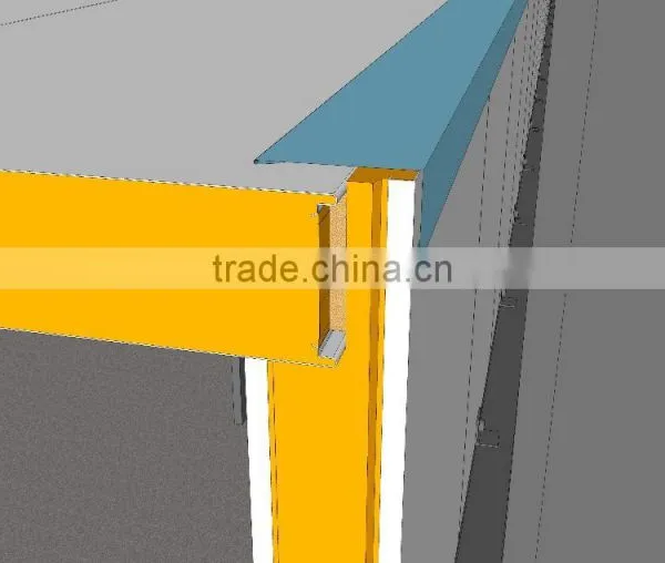 Polyurethane Sandwich Cold Storage Wall Board photo-3