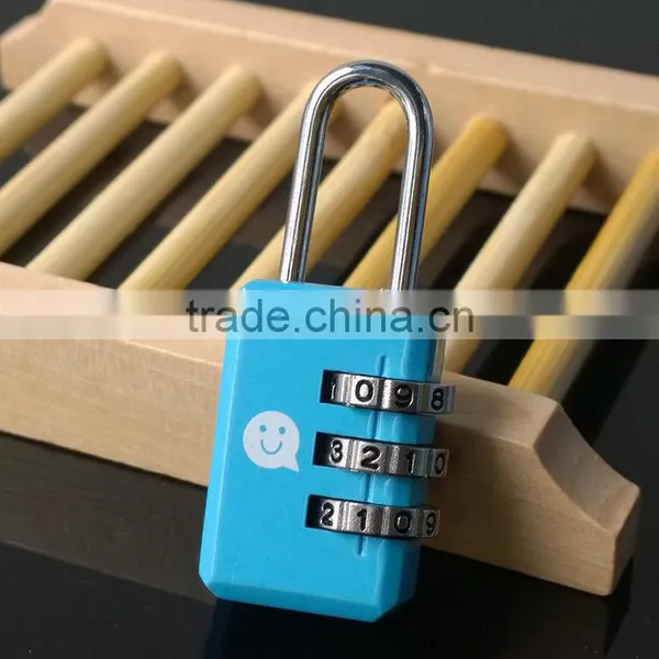 Code Combination Smart Padlock Resettable Luggage Suitcase Travel Security Password Lock photo-3
