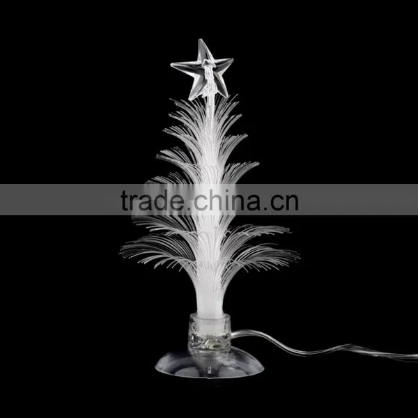 USB Changeable Color Led Fiber Optic Artificial Christmas Tree Decoration Xmas Decoration photo-6