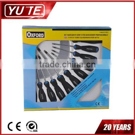 Economic and durable 9pcs screwdriver set
