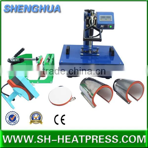 Multi-functional 8 in 1 6 in 1 5 in 1 4 in 1 T-shirt Combo Heat Press Machine photo-4