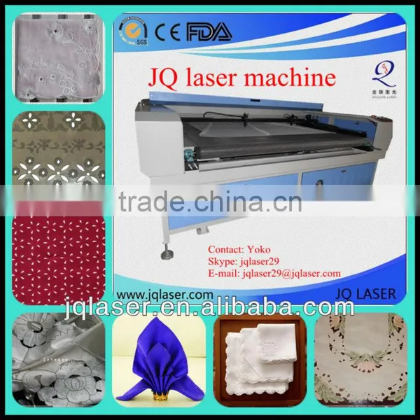 Non-woven Cutting Machine/ Fabric Mats Laser Cutting Equipment/ Non-woven Cutter With Auto-feeder System