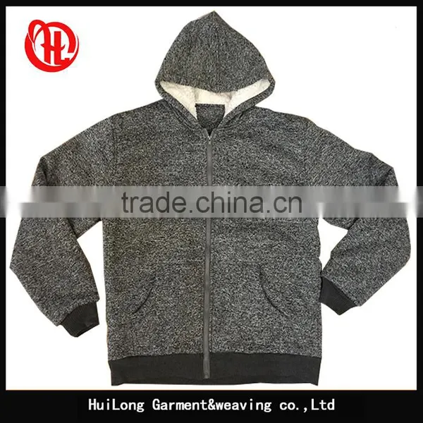 Men New Custom Zipper Hoodies Cheap Quality Plain Hoodies photo-3
