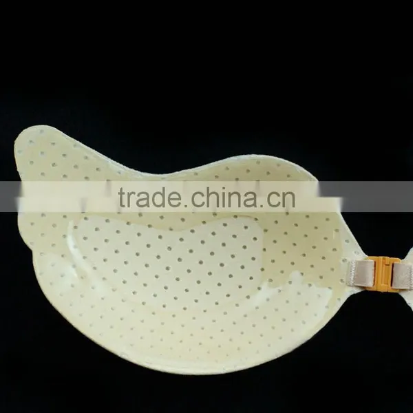 2015 High Quality Ladies Sexy Self-Adhesive Nude Silicon Artificial Bra photo-5