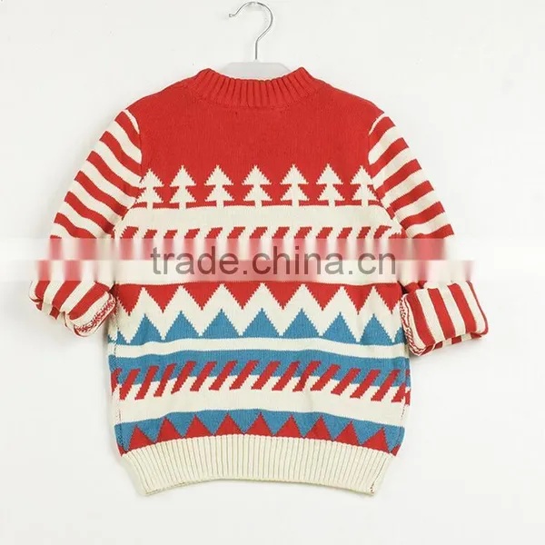 Wholesale Price Stock Children Knitting Sweater Knitwear With Pattern Little Kids Spring Clothings photo-6