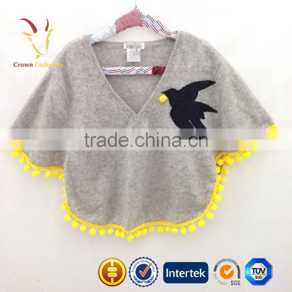 Knitted Wool Poncho for Kids,Baby Poncho,Kids Poncho photo-6