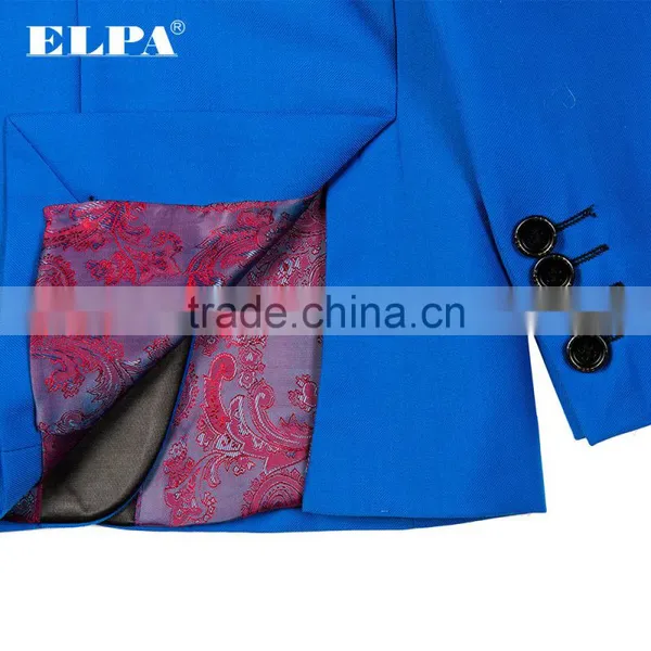 ELPA Fashion Slimming Designer Kids Red Tuxedo Wholesale Suits photo-6