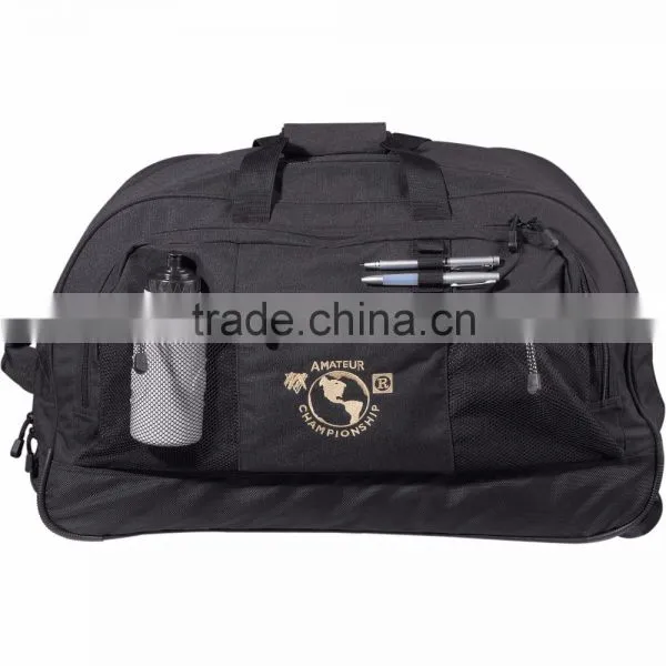 Urban Passage 25" Rolling Duffel Bag - Features Inline Skate Wheels for Smooth Rolling and Comes With Your Logo photo-2