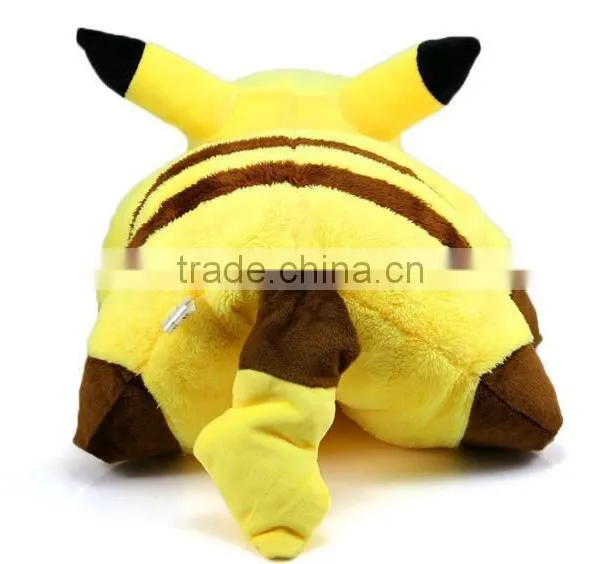 Walson Instyles Copyright Pikachu Pokemon Transforming Pillow Soft Nintendo Cushion Kids Rare Pikachu Toy photo-3