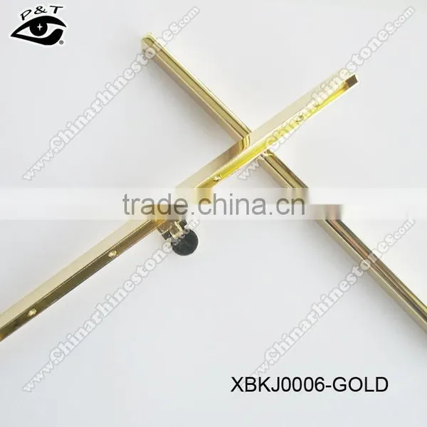19CM Gold Color Wallet Coin Clasp Metal Purse Frame for Handbags Accessories photo-2