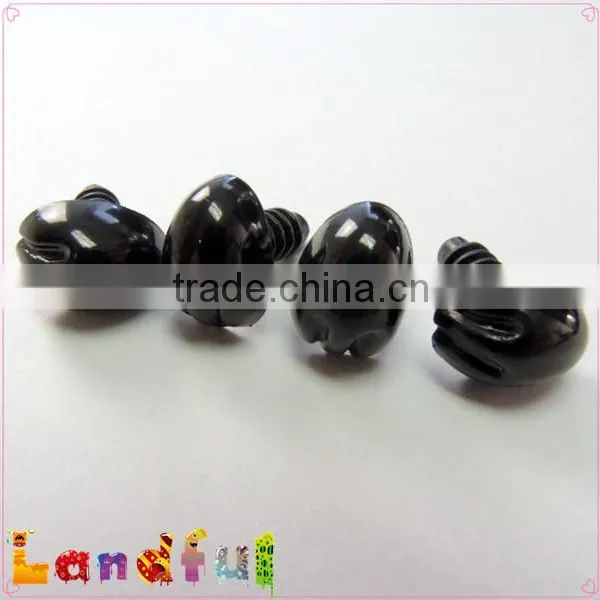 12mm EN71 Approved Plastic Black Soft Plush Animal Safety Koala Nose photo-3