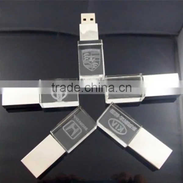 Promotional Gift Crystal Mini Usb Flash Drive USB For Company Gift photo-2