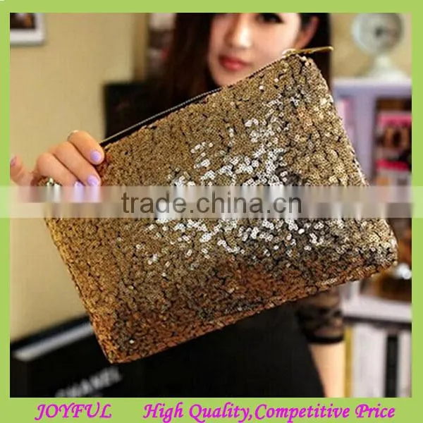 9 Colors Stock !! Bling Sequin evening party clutch bags