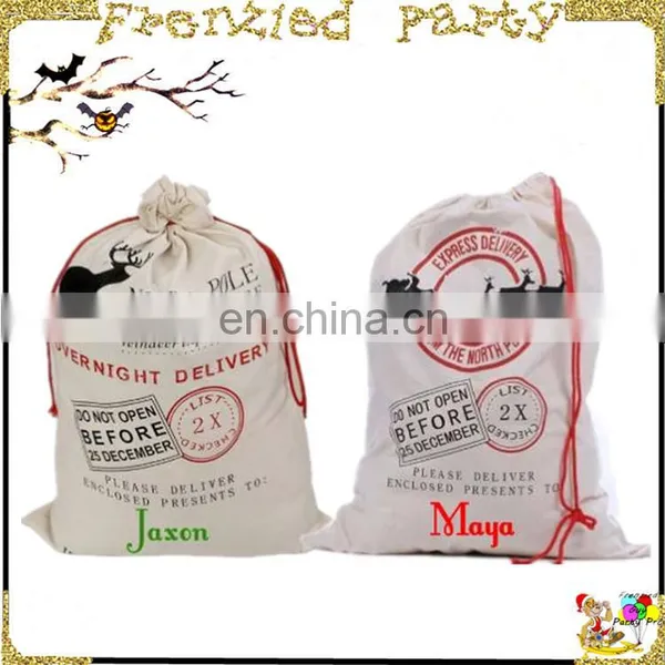 New Christmas Drawstring Santa Sack FGCS-0207 photo-4