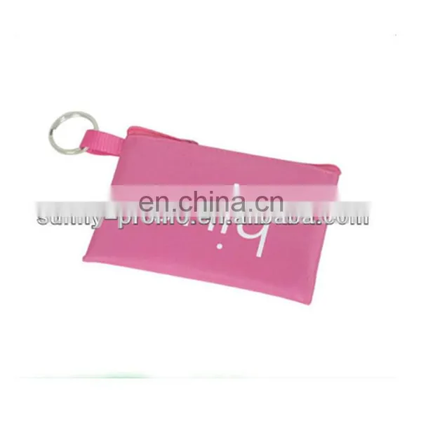 Customized Handle Fabric Coin Purse