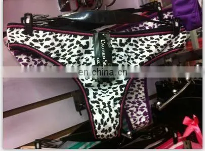 Hot Sell New Design Zebra Young Girl Cotton Panty photo-2