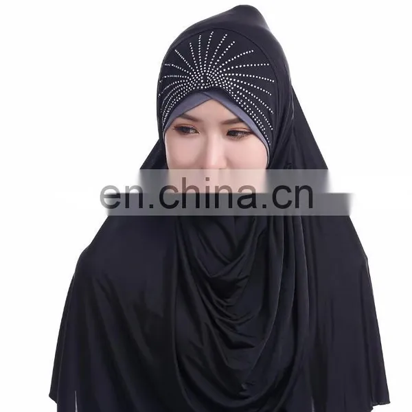 Fashion Head Wear Scarves Full Cover Caps Inner Muslim Under Scarf for Islamic Clothing Hijab