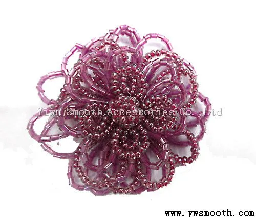Fashion Decorative Rhinestone String Beads Flower Dresses Clothing DIY Accessories photo-2