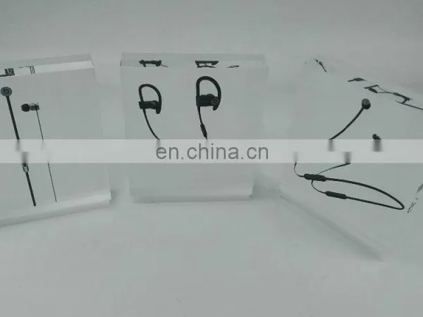 Sign Stand Block Holder Clear Acrylic Logo Block Customized Printting Blocks photo-3