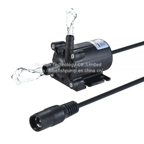 DC12V Centrifugal Leakageproof Waterproof Amphibious Pump for Fountain/Waterfall/Rockery photo-2