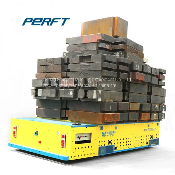 Heavy Duty Electric Trackless Transfer Cart Material Handling Equipment for Industry Used in Warehouses photo-4