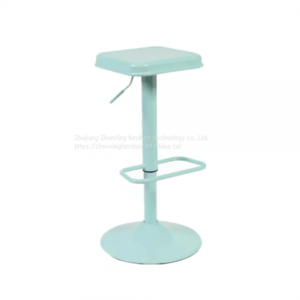 ZX-1604 Metal High Swivel Barstools Chair High Chairs For Bar Table photo-2