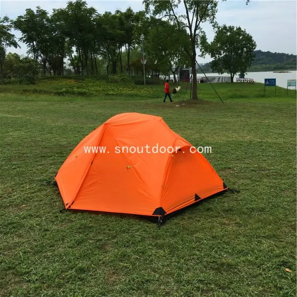 Mountain Tents Survivallist Winter Hiking Gear Portable Four Season Two Man Tent photo-2