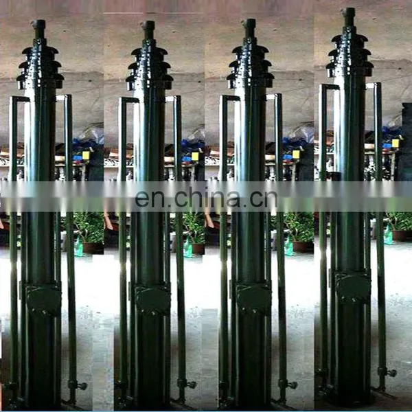 Hand Lifting Manual Winch Telescopic Antenna Electric Pneumatic Motorized Pump for Trailer Lighting Telecommunication Mast Tower photo-6