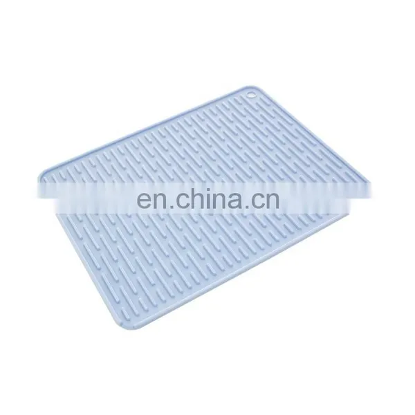 China Factory Wholesale Kitchen Placemat Insulation Table Dinner Mat Dish Drying Pvc Table Mat