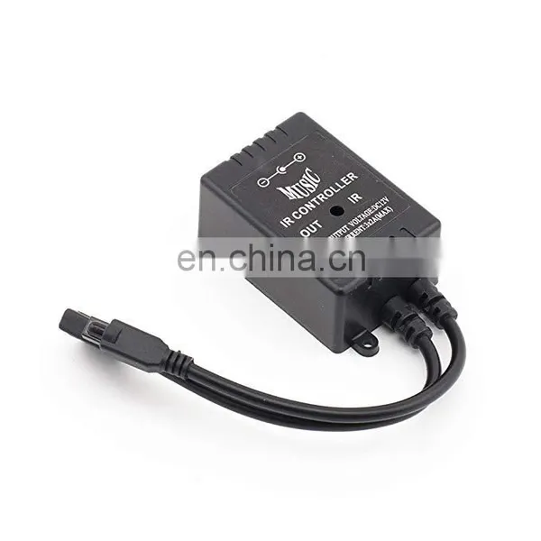 Music Remote Controller, 12-24V 20 Keys IR Remote Control Sound Sense Controller for 5050 3528 5630 Flexible RGB Strip Light photo-5