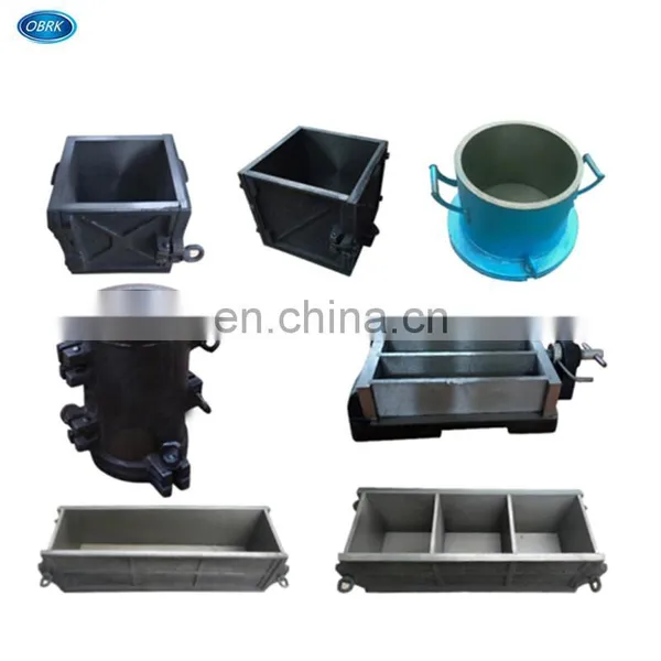 Concrete Iron Cube Mould Concrete Block Molds Block Mold Concrete Product photo-2