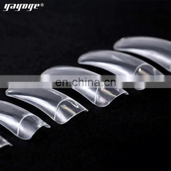 2021 Beauty Nails Salon Tools Sets Coffin Nail Tip Half Cover Xxl Xl photo-5