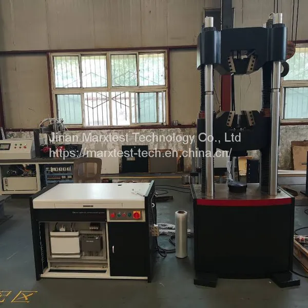 Six Columns Plus Size Hydraulic Loading 100 Ton Auto Control Tensile Test Machine photo-2