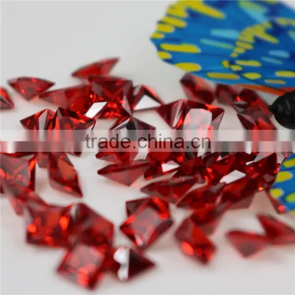Wholesale Incomparable Beautiful 1mm Square Siam Zircon for Shoes Bags Nails