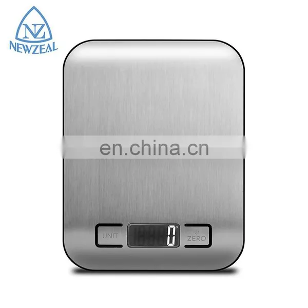 New Products Multifunction 5Kg 11Lb Stainless Steel Electronic Digital Food Weighing Kitchen Scale photo-5