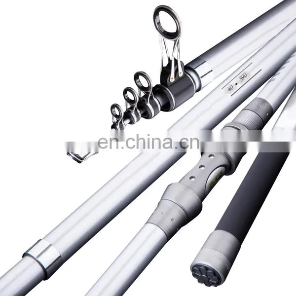 New Design Handmade 3.6-4.5m Fishing Telescopic Rod Carbon Fiber Long Distance Throwing Fishing Rod Reservoir Solid Fishing Rod photo-2