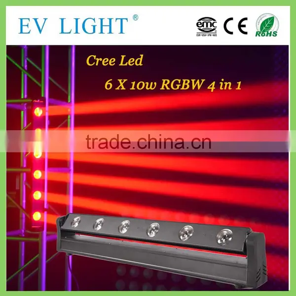 Stage Light Bar 6pcs*10w Rgbw Four in One Led Beam Lights photo-2