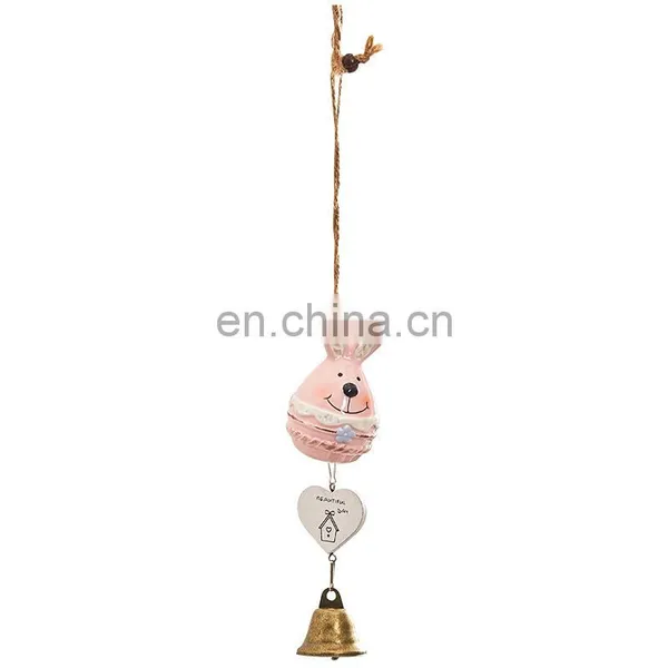 Nordic Style Cute Cartoon Ceramic Animal Creative Children's Clothing Store Decorative Wind Chimes photo-5