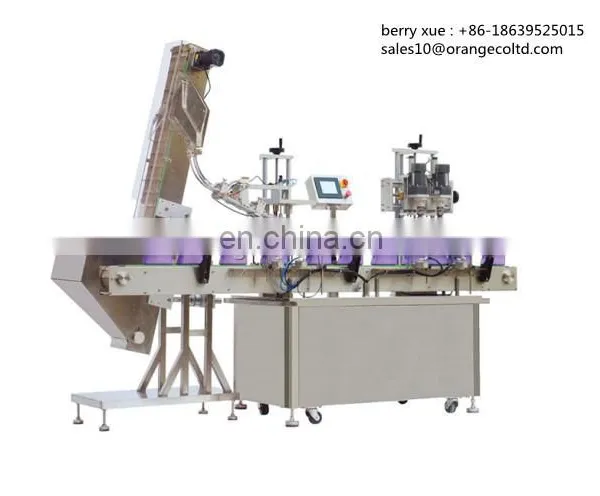 Automatic Alcohol Hand Sanitizer Gel Liquid Filling Machine For Chemical Industry With Capping Labeling Machine photo-4