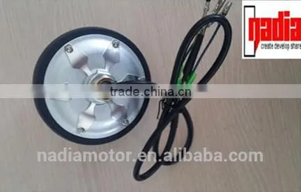 4 Inch Hub Motor With Tire Brushless Hub Motor
